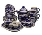 Set for breakfast - Polish pottery
