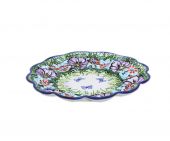 Plate for eggs - Polish pottery