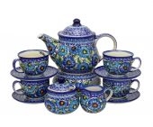 Coffee,Tea set - Polish pottery