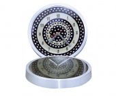 _en[Zegar duży w obudowie aluminiowej] - Polish pottery