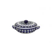 saucepan with a cover - Polish pottery